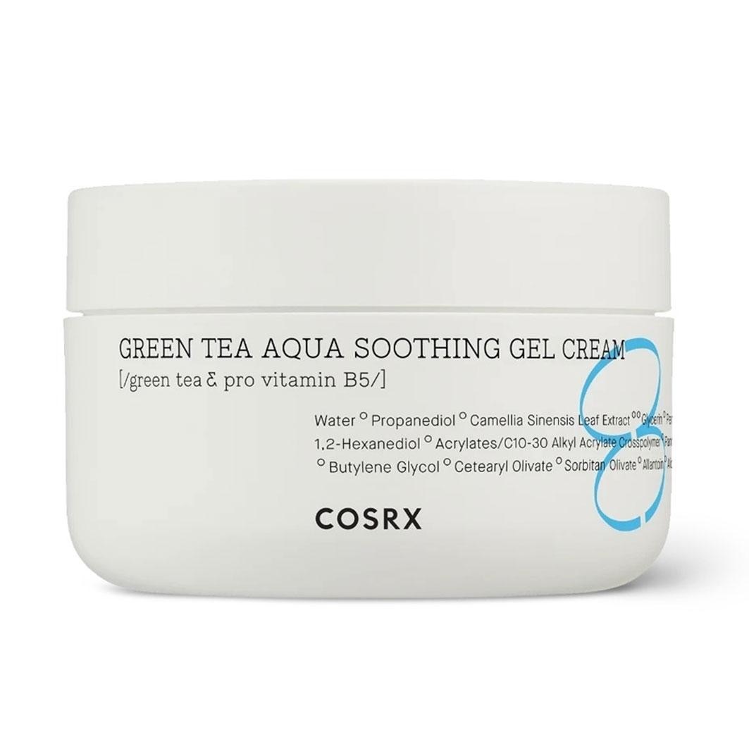 Гель для лица hydrium green tea aqua soothing gel cream Cosrx, объем 50 мл
Гель для лица hydrium green tea aqua soothing gel cream Cosrx, объем 50 мл
