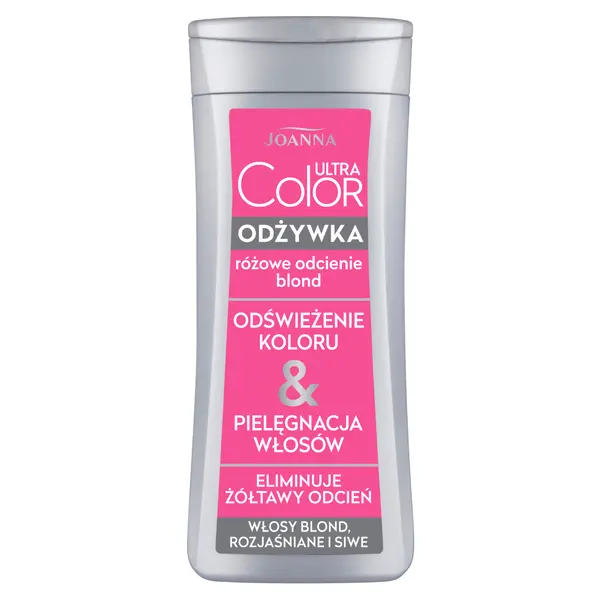 Кондиционер для светлых, осветленных и седых волос, 200 г Joanna Ultra color
Кондиционер для светлых, осветленных и седых волос, 200 г Joanna Ultra color