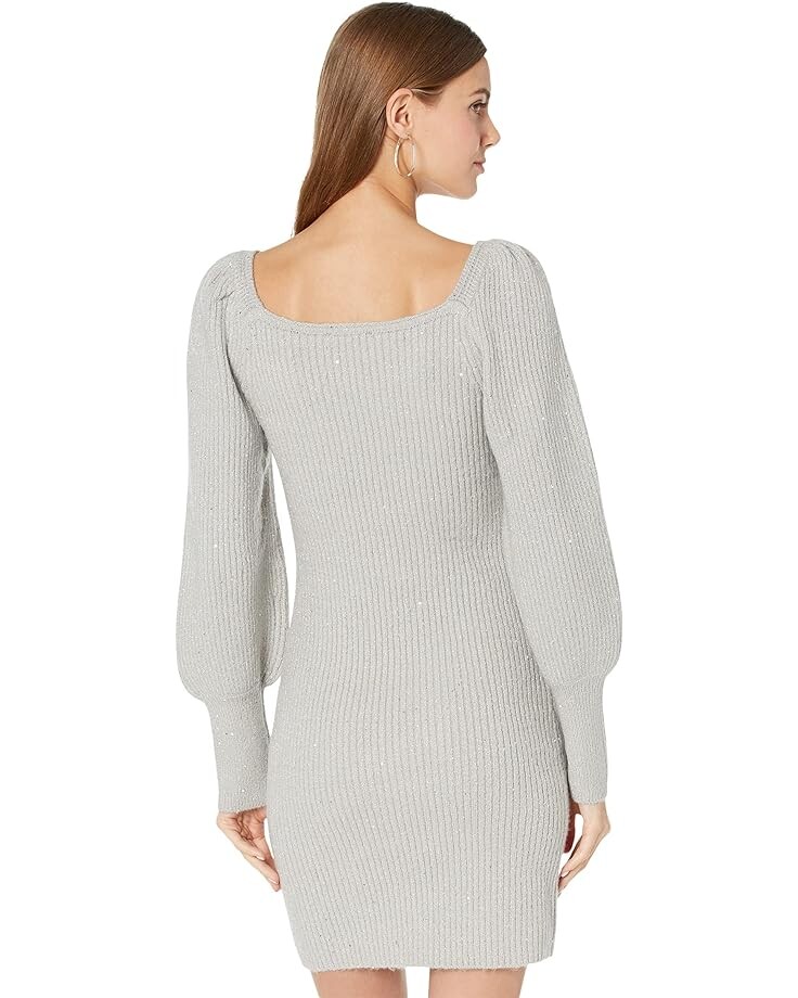 Платье 1.STATE Long Sleeve Square Neck Sweaterdress, цвет Silver Heather
Платье 1.STATE Long Sleeve Square Neck Sweaterdress, цвет Silver Heather