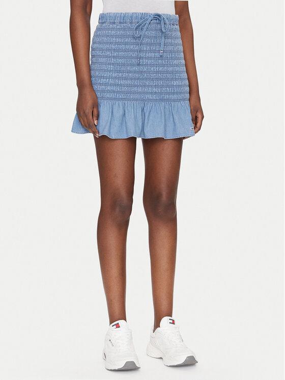 Мини-Юбка обычного кроя DW0DW20273 Tommy Jeans, синий
Мини-Юбка обычного кроя DW0DW20273 Tommy Jeans, синий