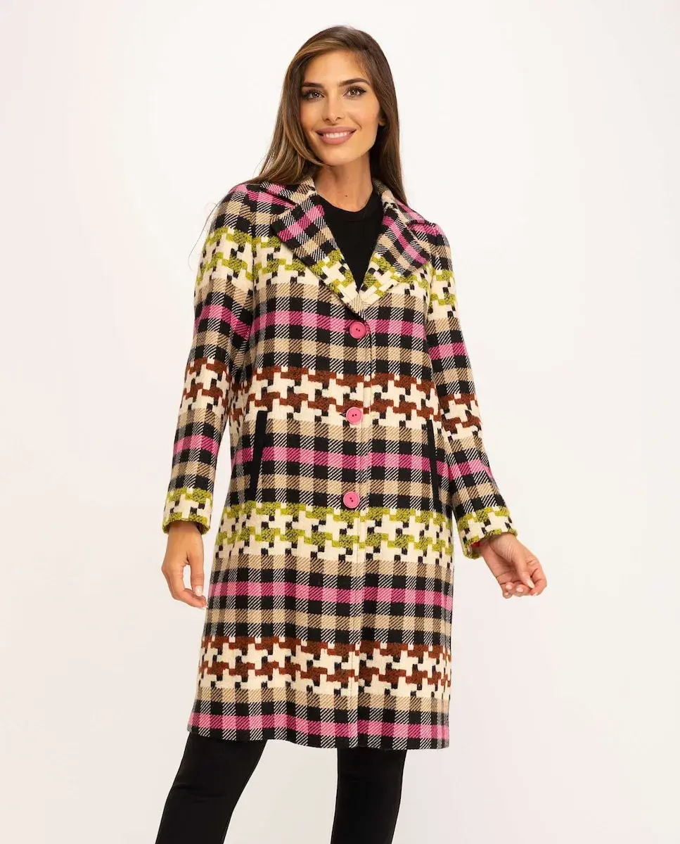 Женское пальто с отложным воротником и рукавами портного кроя Fsh, мультиколор
Женское пальто с отложным воротником и рукавами портного кроя Fsh, мультиколор