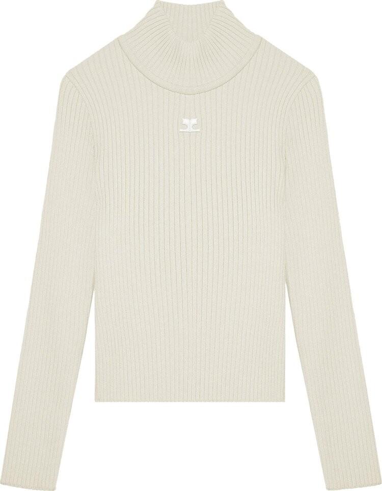 Свитер Courrèges Mockneck Rib Knit 'Oats', кремовый
Свитер Courrèges Mockneck Rib Knit 'Oats', кремовый