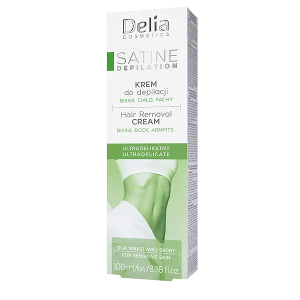Нежный крем для депиляции, 100 мл Delia Satine
Нежный крем для депиляции, 100 мл Delia Satine
