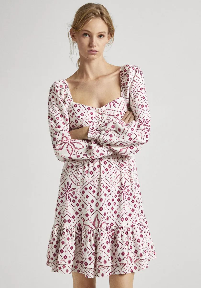 Платье-блузка Pepe Jeans "Платье DOXA", цвет Natural Wh
Платье-блузка Pepe Jeans "Платье DOXA", цвет Natural Wh