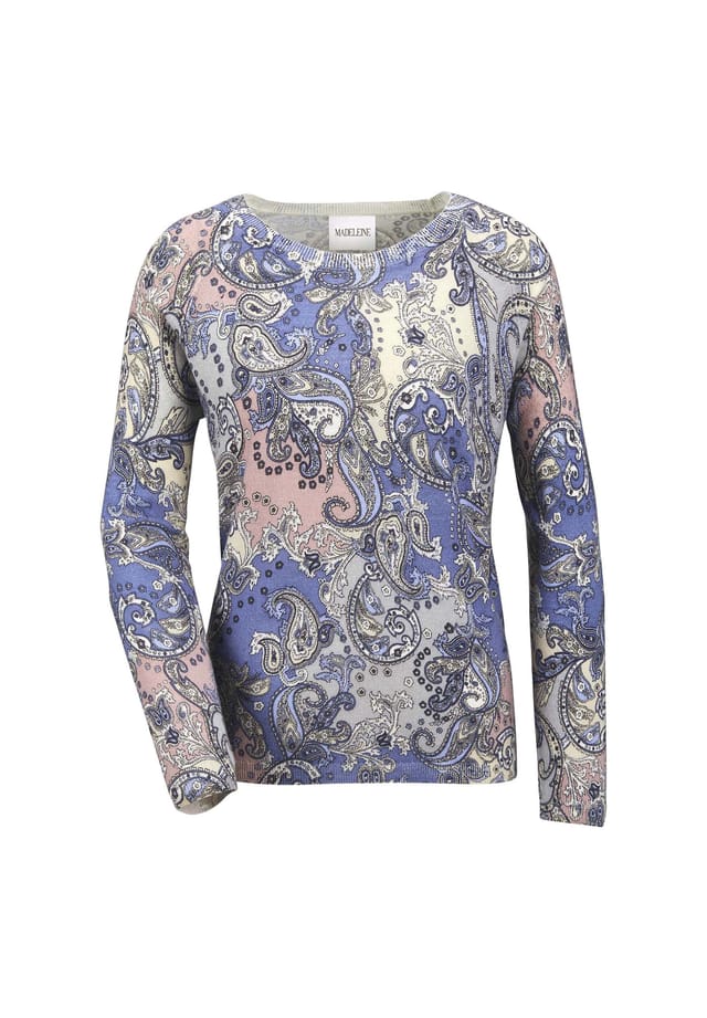 Свитер с узором пейсли Madeleine, мультиколор
Свитер с узором пейсли Madeleine, мультиколор