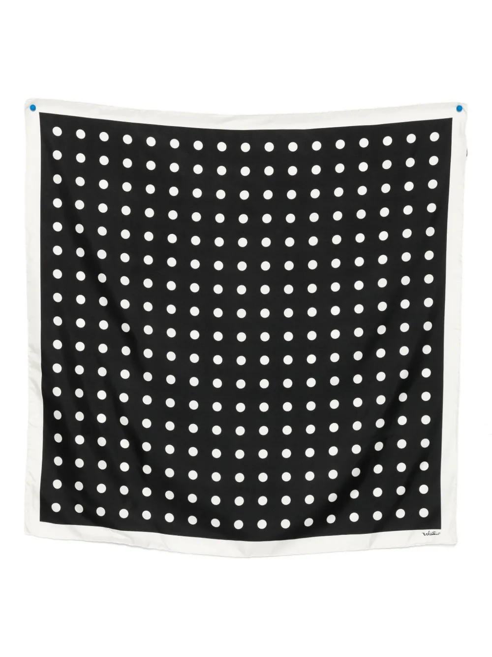 Шелковый шарф в горошек Valentino Garavani, черный
Шелковый шарф в горошек Valentino Garavani, черный