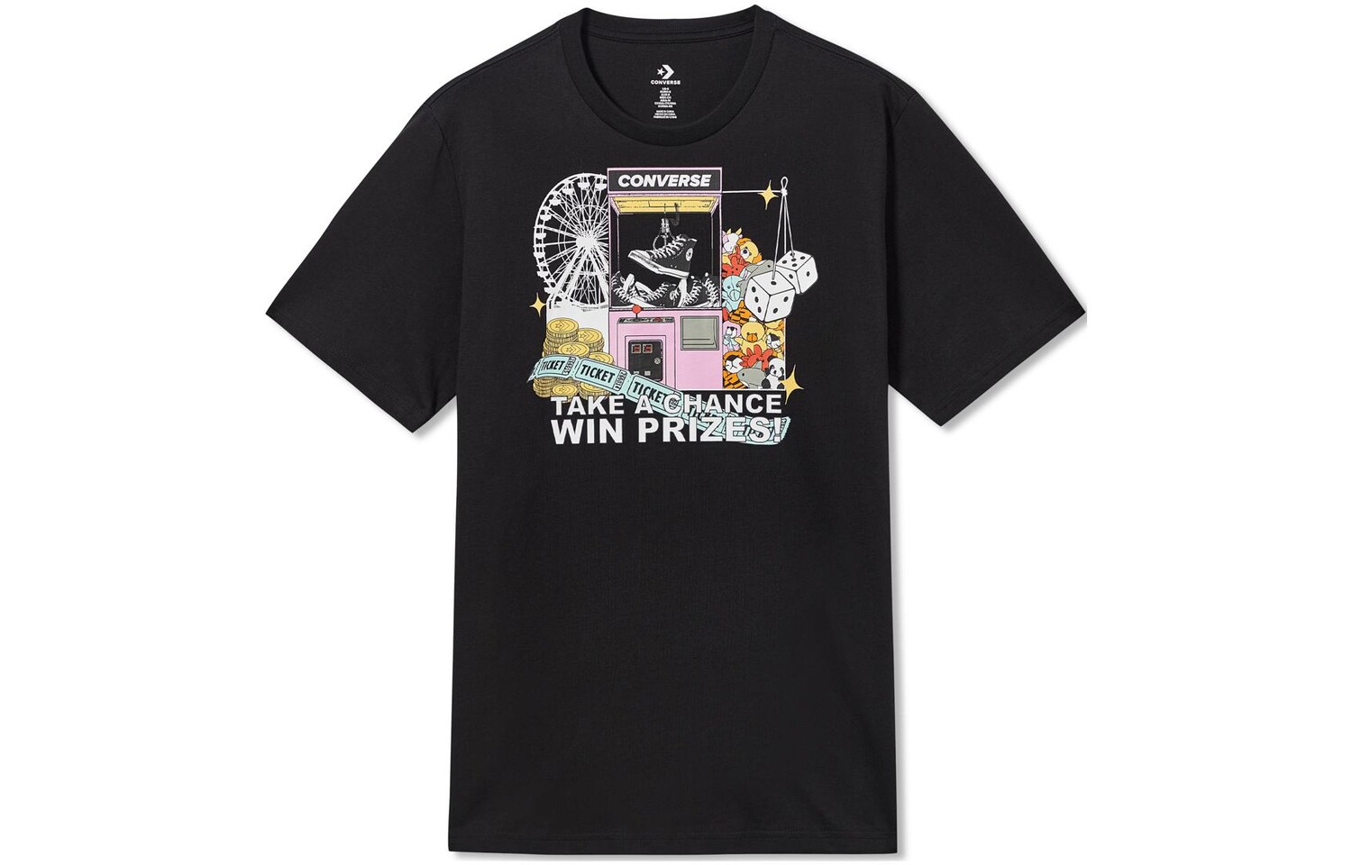 Мужская футболка Converse, цвет Black
Мужская футболка Converse, цвет Black