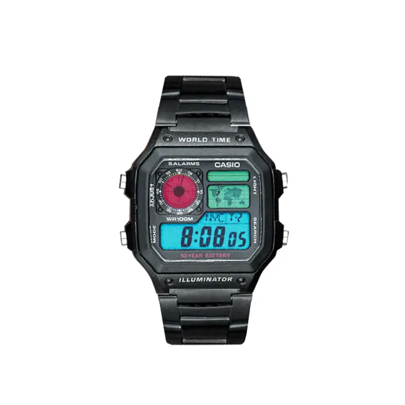 CASIO Ретрофит серия кварцевый механизм часы унисекс мультиколор циферблат
CASIO Ретрофит серия кварцевый механизм часы унисекс мультиколор циферблат