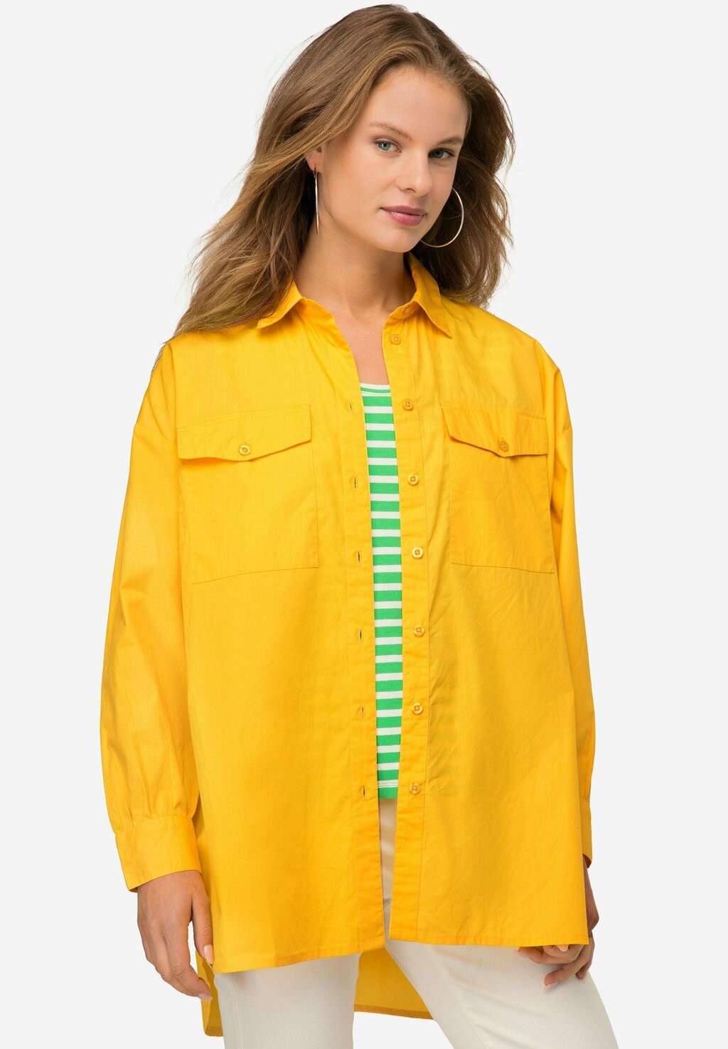 Рубашка LAURASN с карманами на груди, желтый
Рубашка LAURASN с карманами на груди, желтый