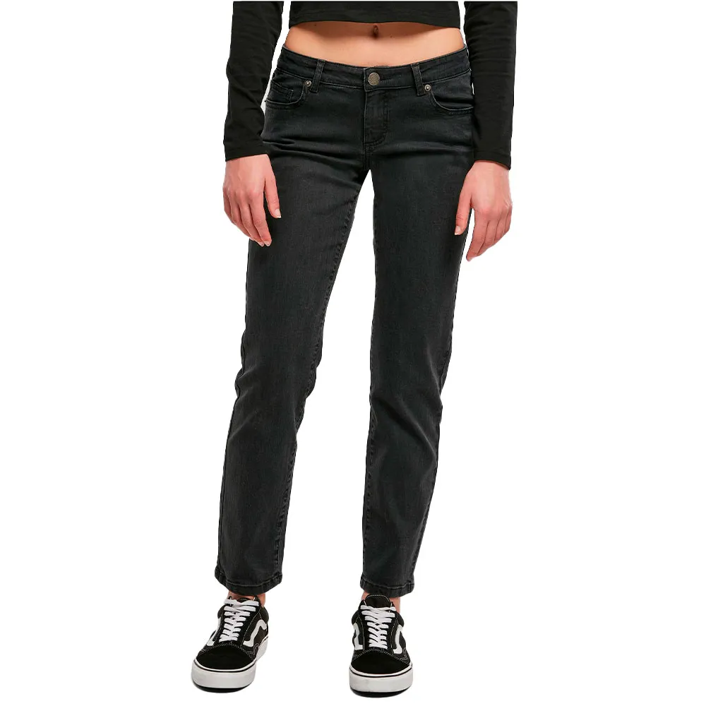 Джинсы Urban Classics Straight low waist, черный
Джинсы Urban Classics Straight low waist, черный