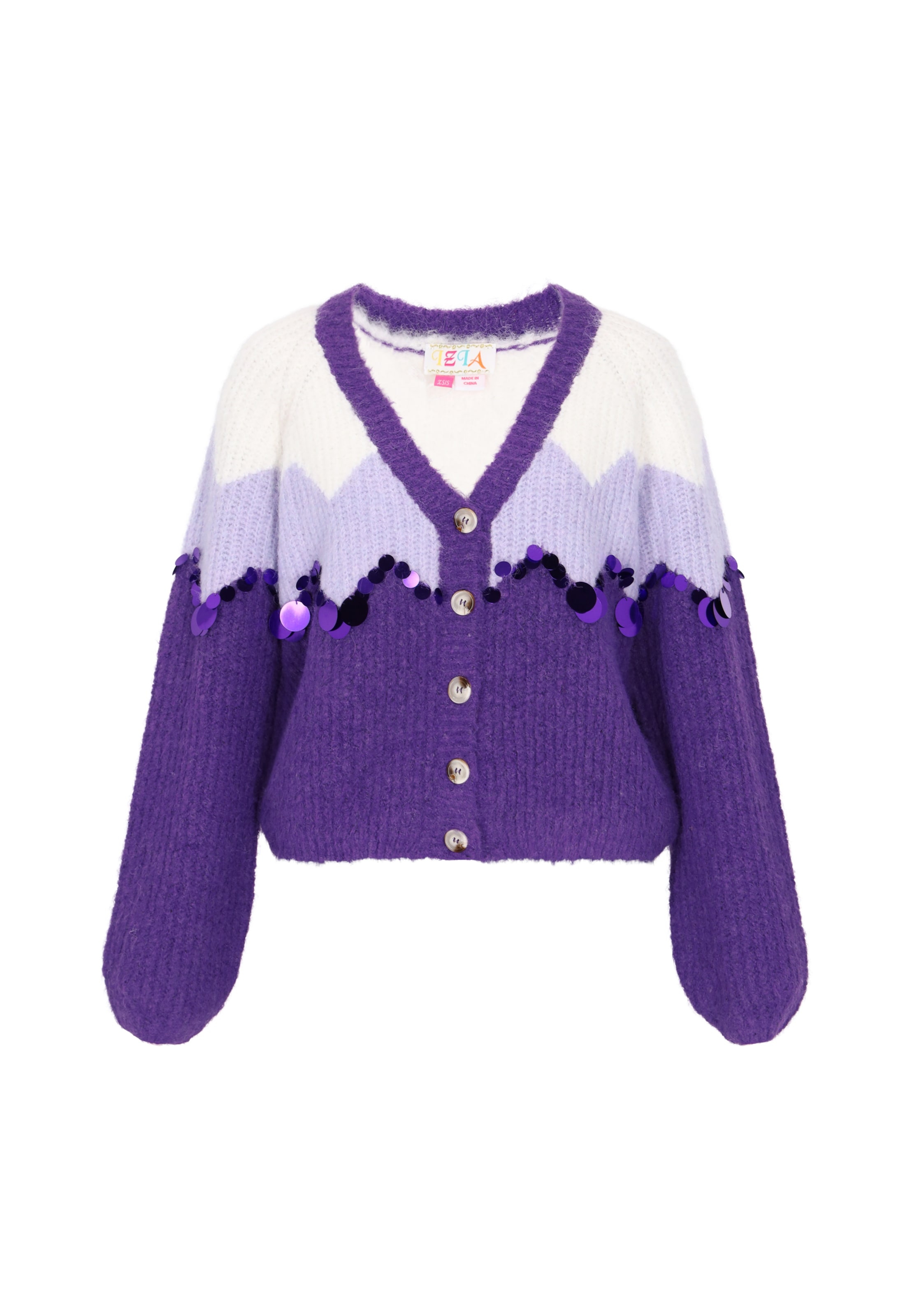 IZIA Кардиган вязаный, цвет фиолетовый, сиреневый
IZIA Кардиган вязаный, цвет фиолетовый, сиреневый