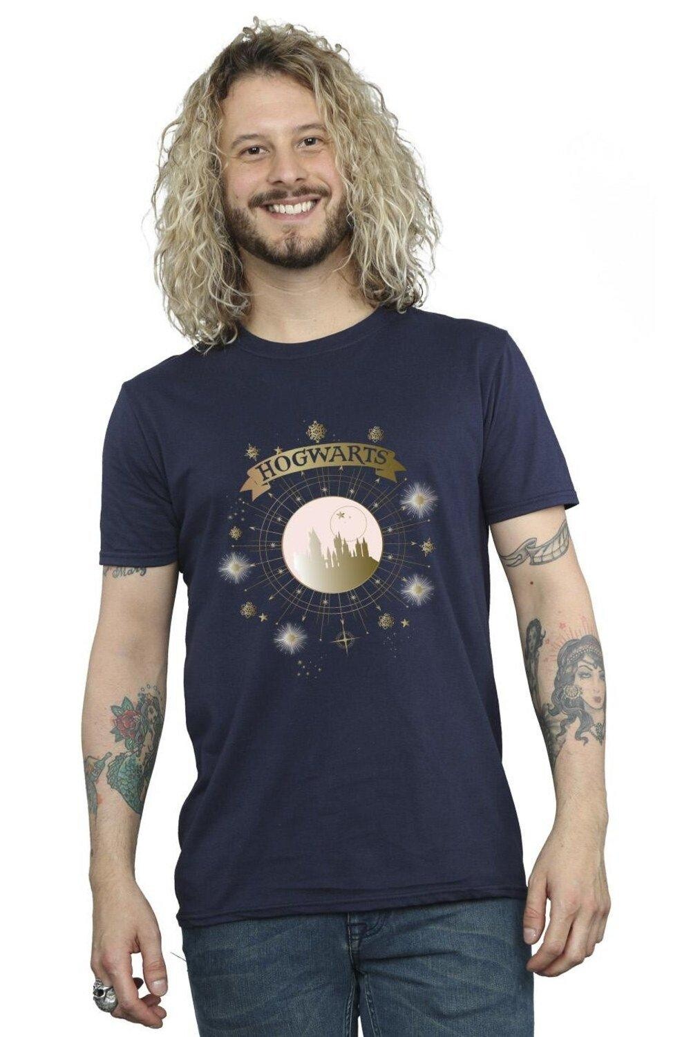 Футболка «Хогвартс Святочный бал» Harry Potter, темно-синий 
Футболка «Хогвартс Святочный бал» Harry Potter, темно-синий