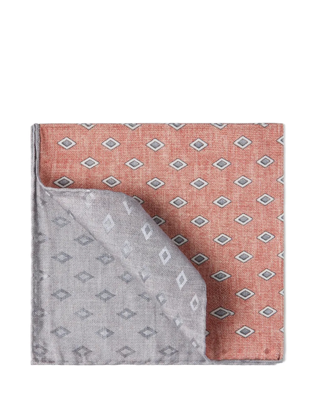 Шелковый платок с принтом "ромбы" Brunello Cucinelli, оранжевый
Шелковый платок с принтом "ромбы" Brunello Cucinelli, оранжевый