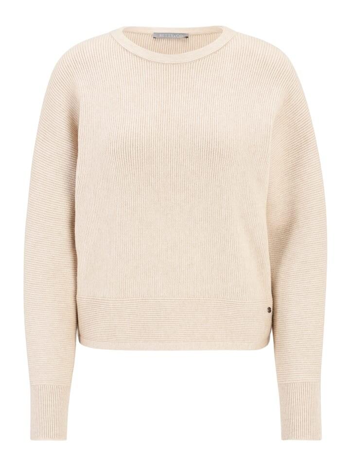 Пуловер BETTY & CO Strickpullover mit Struktur, бежевый
Пуловер BETTY & CO Strickpullover mit Struktur, бежевый