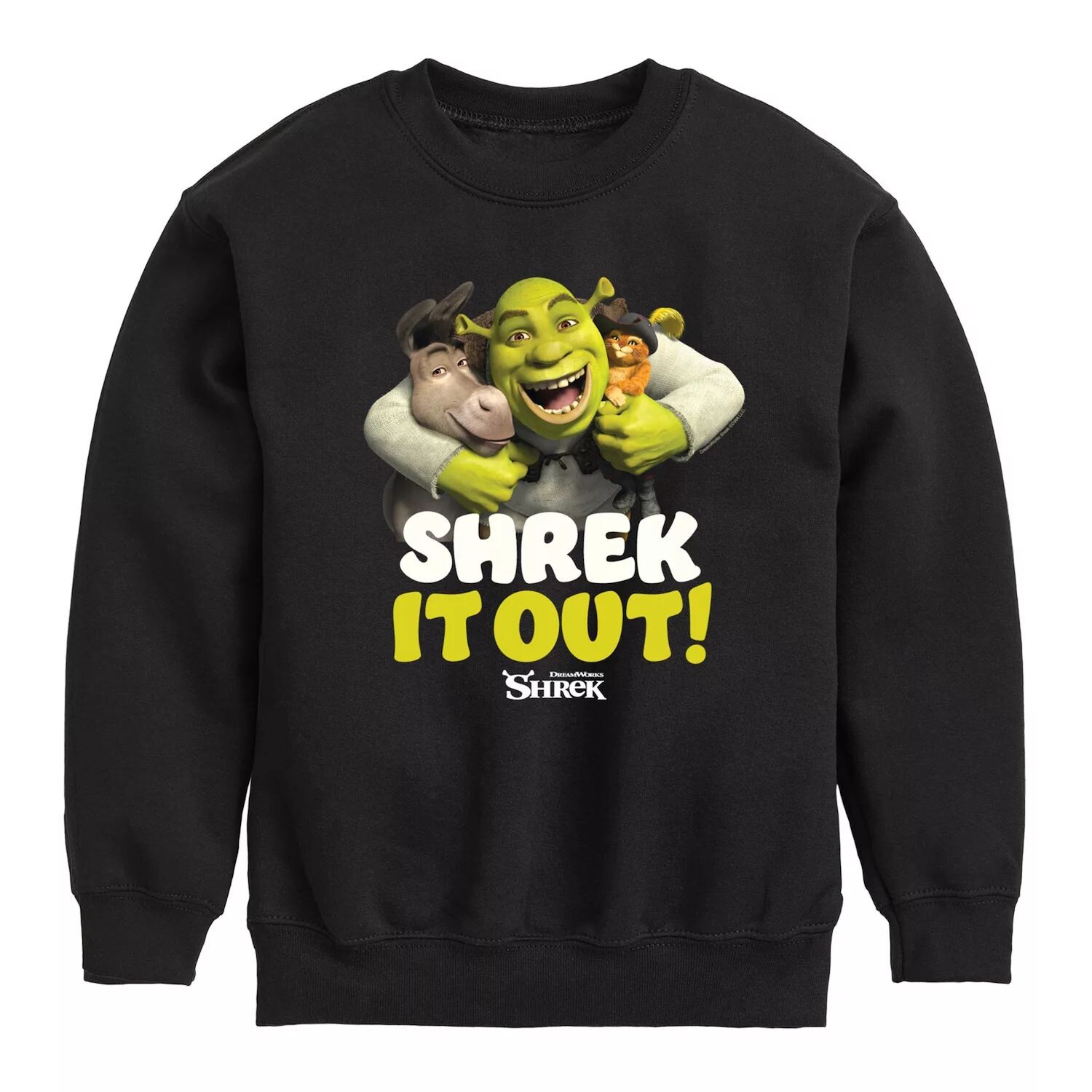 Флисовая толстовка с рисунком Shrek It Out для мальчиков 8–20 лет Licensed Character, черный
Флисовая толстовка с рисунком Shrek It Out для мальчиков 8–20 лет Licensed Character, черный