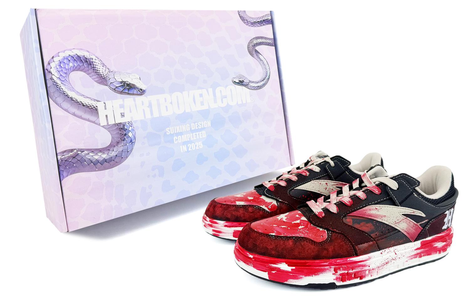 ANTA Кроссовки для скейтбординга Street Naughty с амортизирующим покрытием, нескользящие, низкие, мужские, черно-красные
ANTA Кроссовки для скейтбординга Street Naughty с амортизирующим покрытием, нескользящие, низкие, мужские, черно-красные