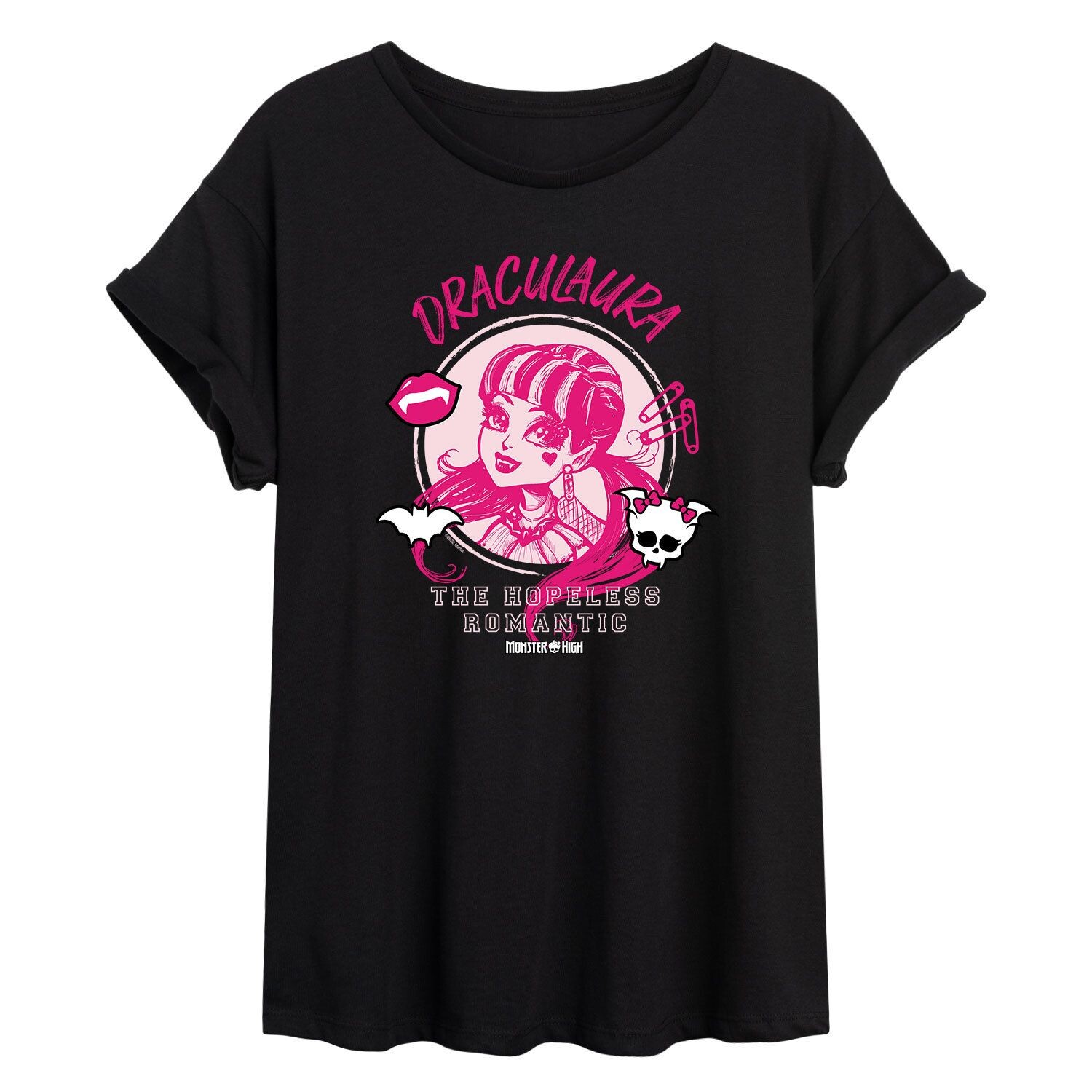 Большая футболка с рисунком Monster High Draculaura для юниоров «Романтик» Licensed Character
Большая футболка с рисунком Monster High Draculaura для юниоров «Романтик» Licensed Character