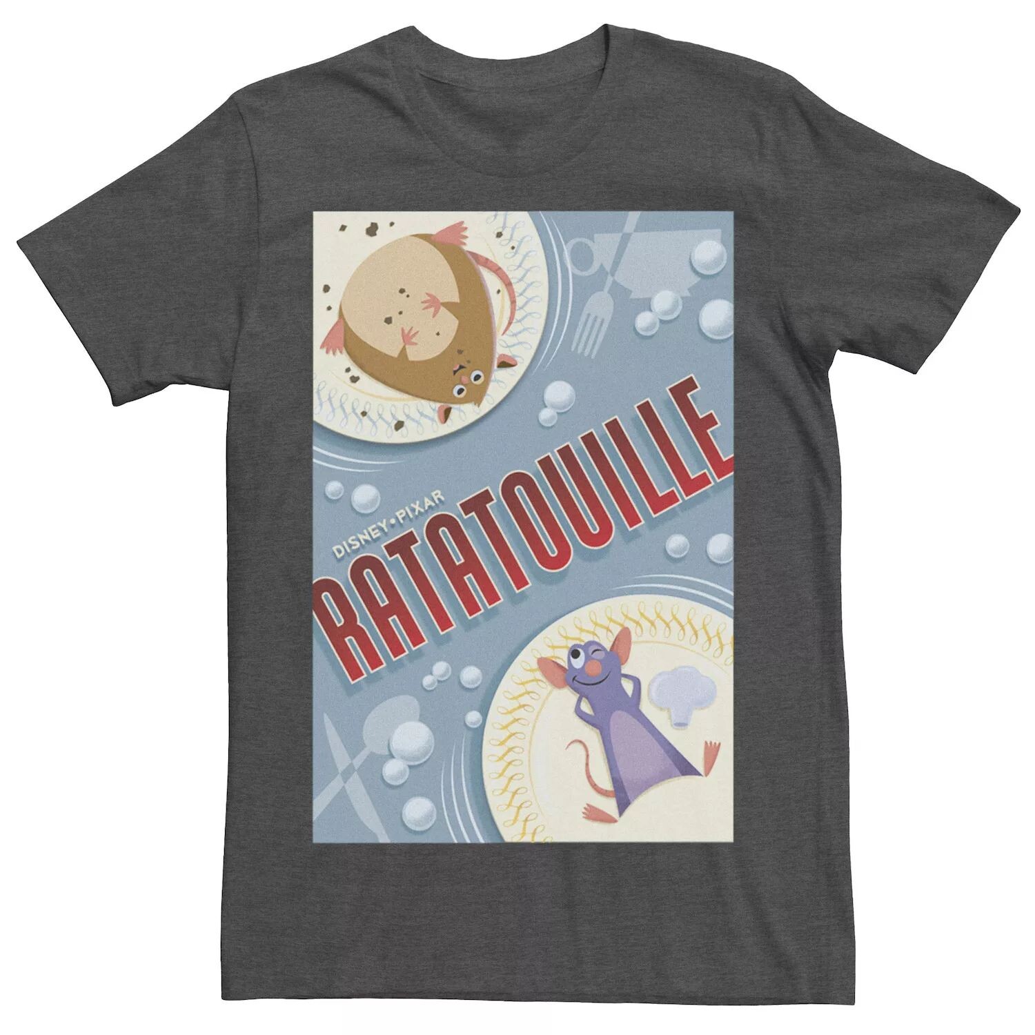 Мужская футболка с плакатом «Рататуй Реми и Эмиль» Disney / Pixar
Мужская футболка с плакатом «Рататуй Реми и Эмиль» Disney / Pixar