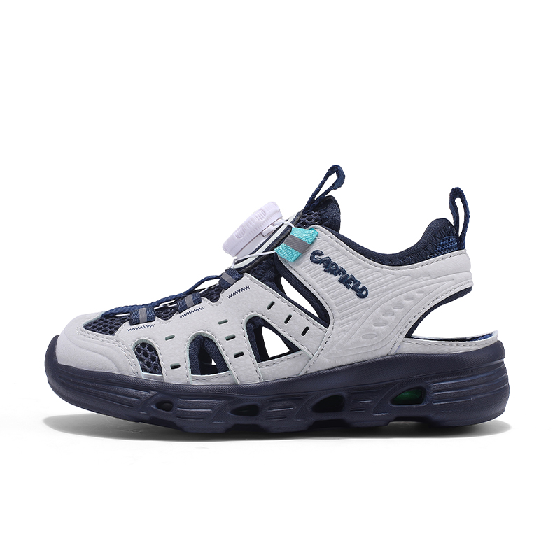 Сандалии детские, противоскользящие, с защитой от ударов, износостойкие, дышащие, с амортизацией Marcolor, серый/синий
Сандалии детские, противоскользящие, с защитой от ударов, износостойкие, дышащие, с амортизацией Marcolor, серый/синий