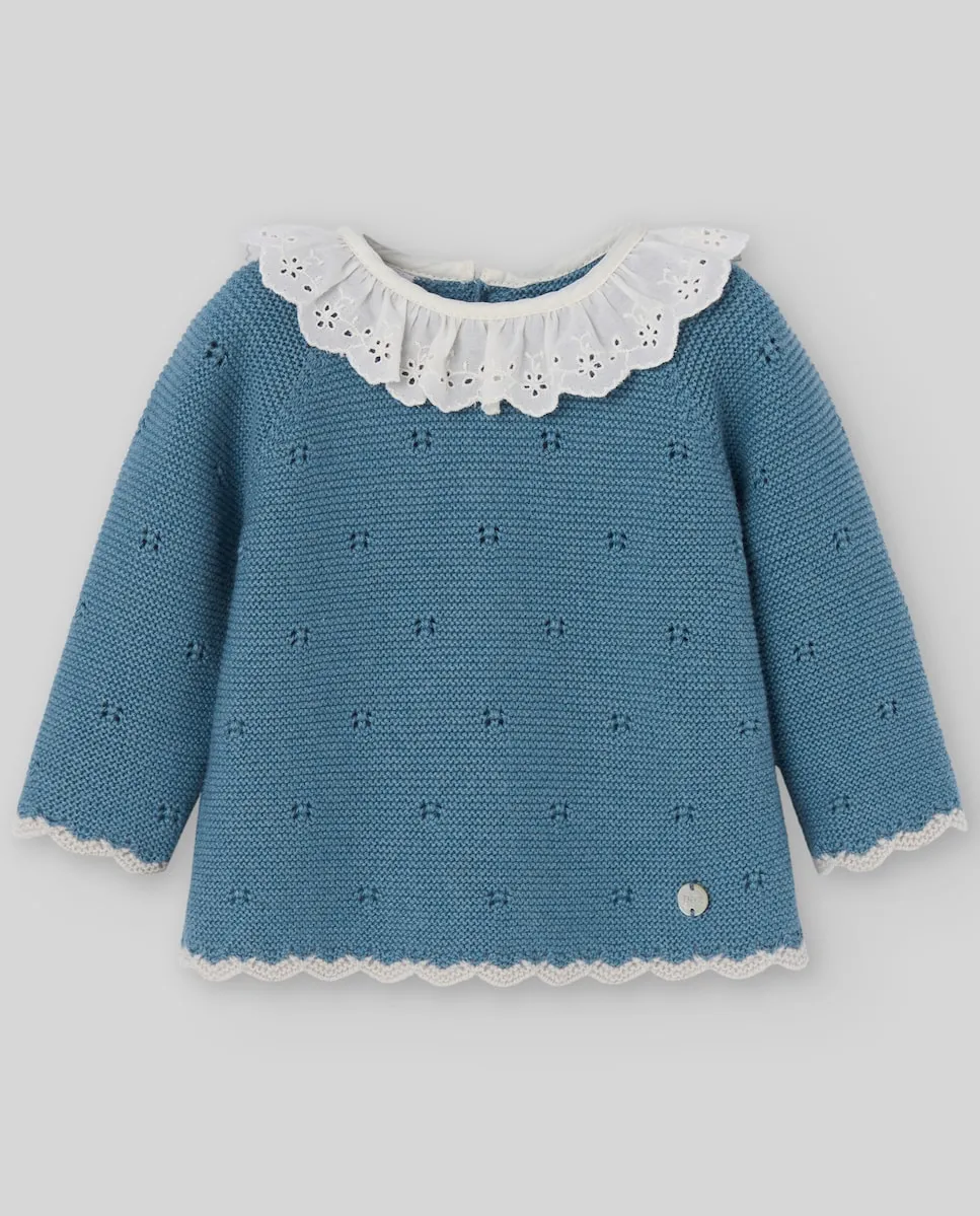 Детский вязаный жилет коллекции Кинта Paz Rodríguez, синий
Детский вязаный жилет коллекции Кинта Paz Rodríguez, синий