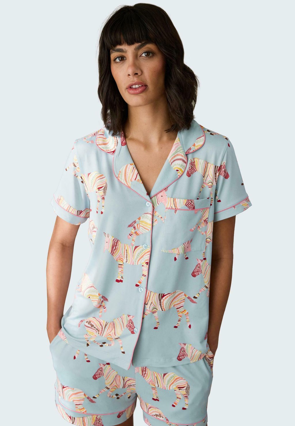Пижама BOHO ZEBRA PRINT SET - Pyjama set Chelsea Peers, синий
Пижама BOHO ZEBRA PRINT SET - Pyjama set Chelsea Peers, синий