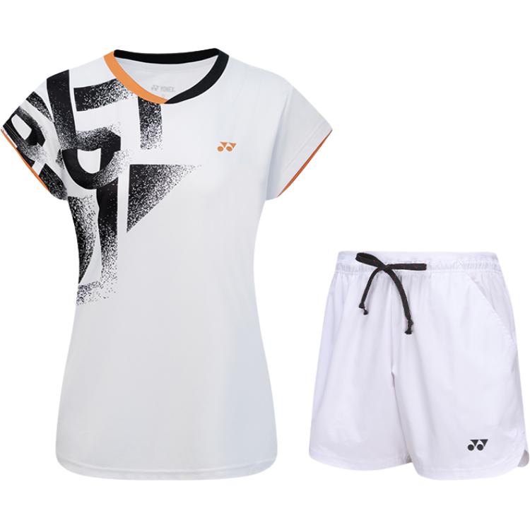 YONEX Женский комплект одежды Casual Suits белый топ+белые брюки
YONEX Женский комплект одежды Casual Suits белый топ+белые брюки