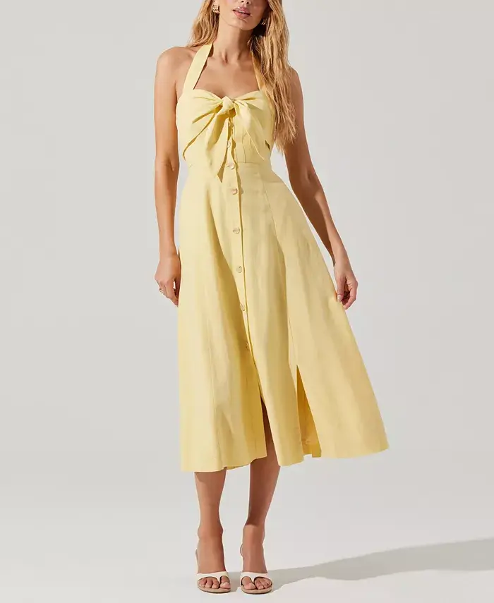 Женское платье миди Katherine с запахом ASTR the Label, желтый
Женское платье миди Katherine с запахом ASTR the Label, желтый