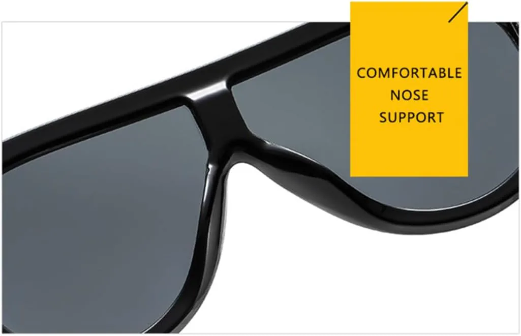 Винтажные солнцезащитные очки большого размера для женщин и мужчин, панк-стиль, популярные очки в крупной оправе, роскошные дизайнерские очки SZVVBKK, Green Blue Tea
Винтажные солнцезащитные очки большого размера для женщин и мужчин, панк-стиль, популярные очки в крупной оправе, роскошные дизайнерские очки SZVVBKK, Green Blue Tea