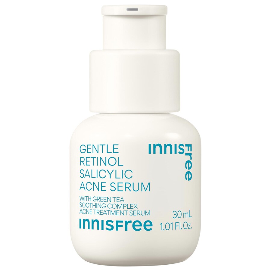 Мягкая сыворотка от акне с ретинолом и салициловой кислотой innisfree, 1 oz /30 ml
Мягкая сыворотка от акне с ретинолом и салициловой кислотой innisfree, 1 oz /30 ml