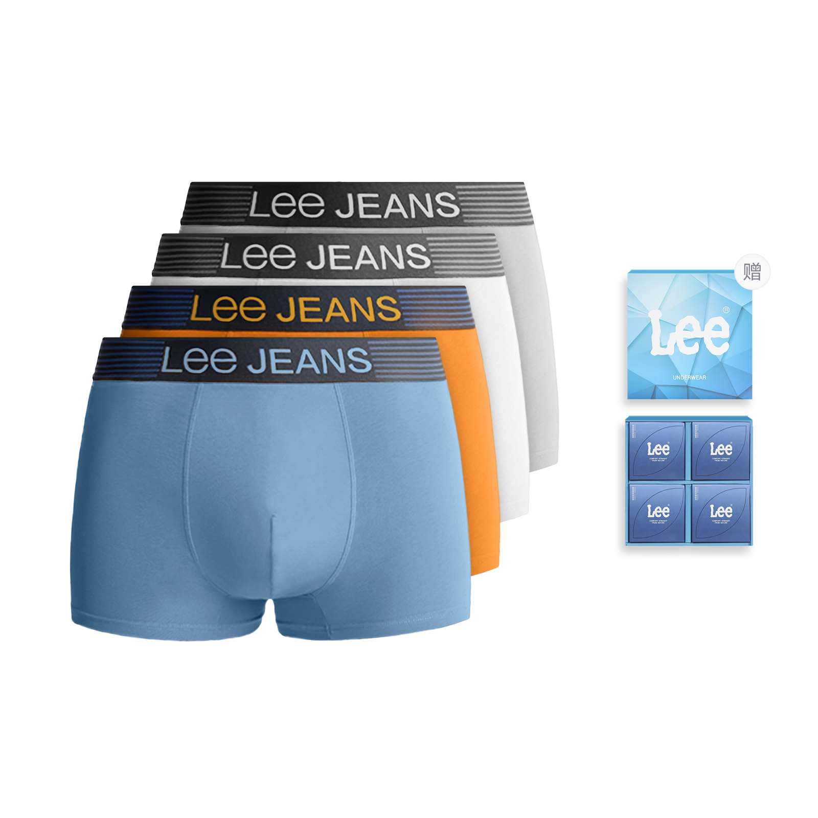 Lee Подарочный набор мужского белья Brilliant
Lee Подарочный набор мужского белья Brilliant