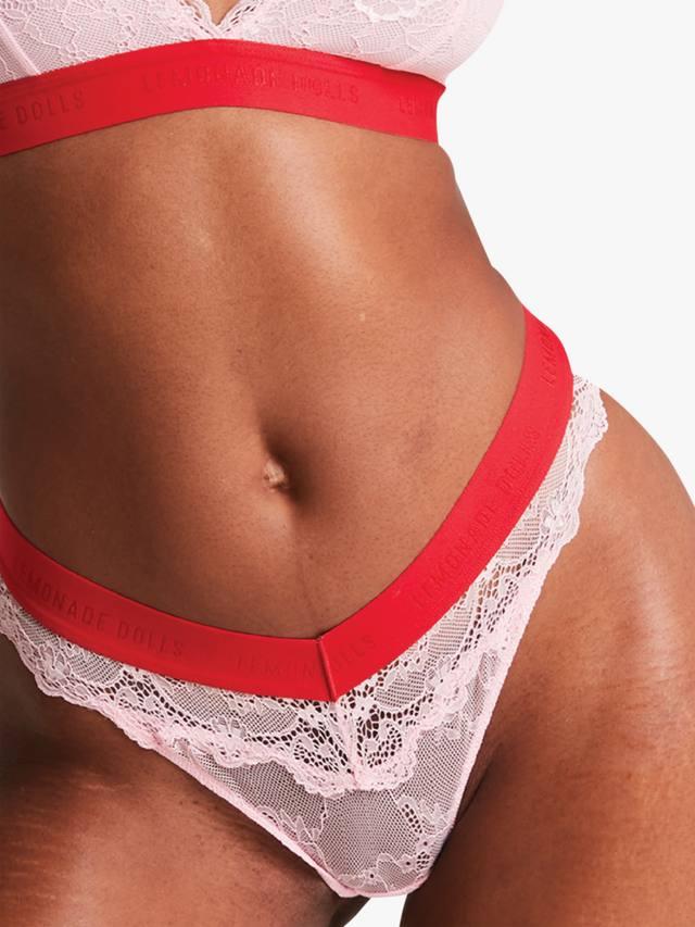 Бразильские трусики Signature Lace Lemonade Dolls, Light Pink
Бразильские трусики Signature Lace Lemonade Dolls, Light Pink