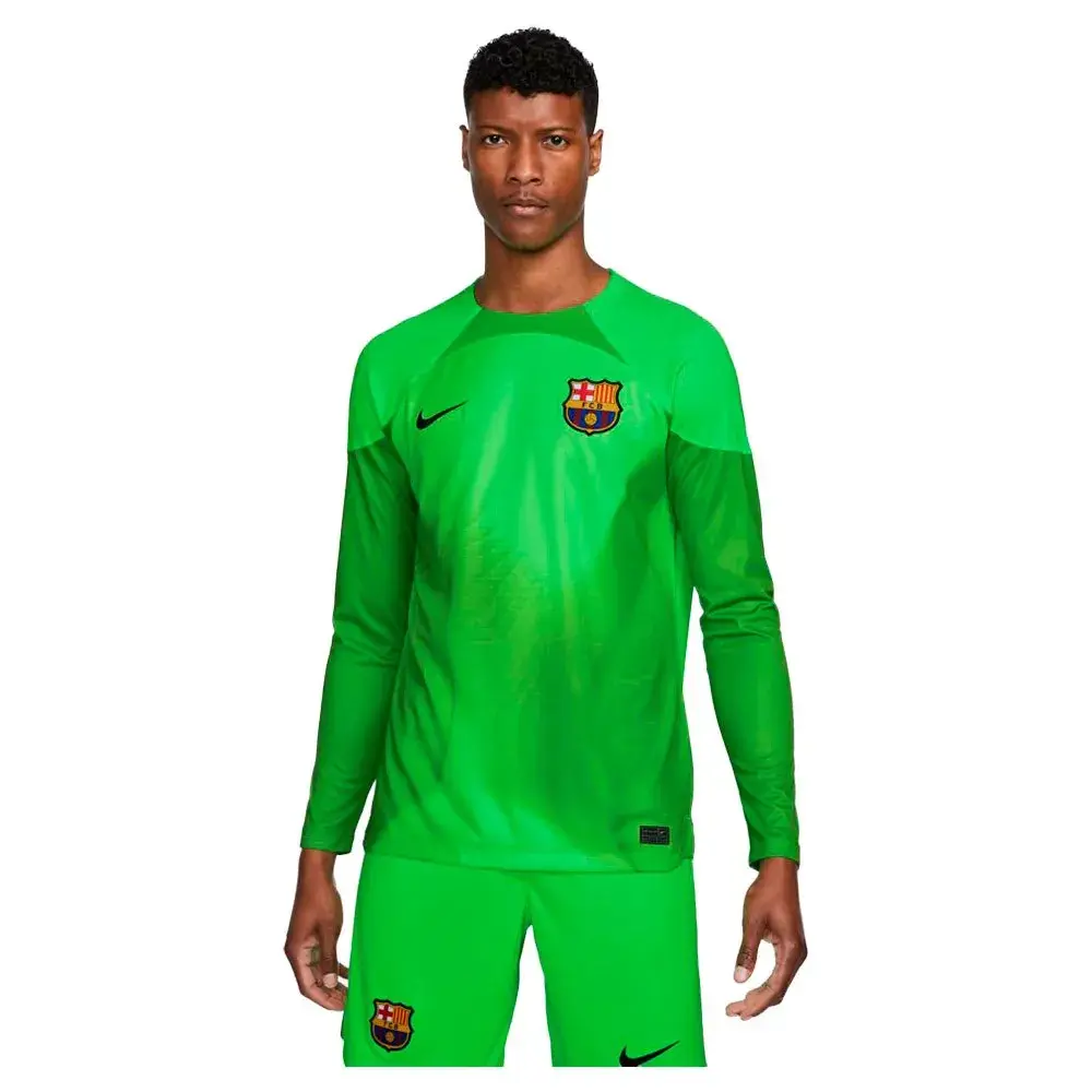 Лонгслив Nike FC Barcelona 22/23 Dri Fit goalkeeper, зеленый
Лонгслив Nike FC Barcelona 22/23 Dri Fit goalkeeper, зеленый
