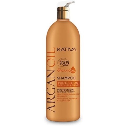 Kativa Шампунь с аргановым маслом 1000мл
Kativa Шампунь с аргановым маслом 1000мл