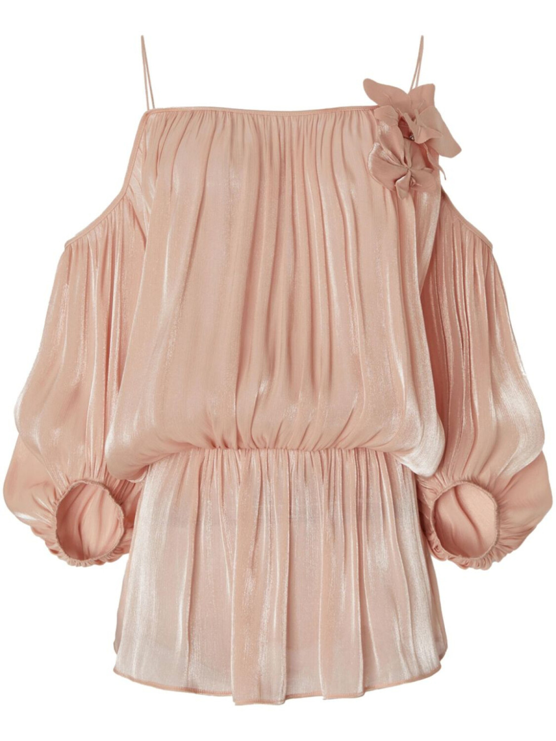 Genny блузка с цветочной аппликацией, розовый
Genny блузка с цветочной аппликацией, розовый