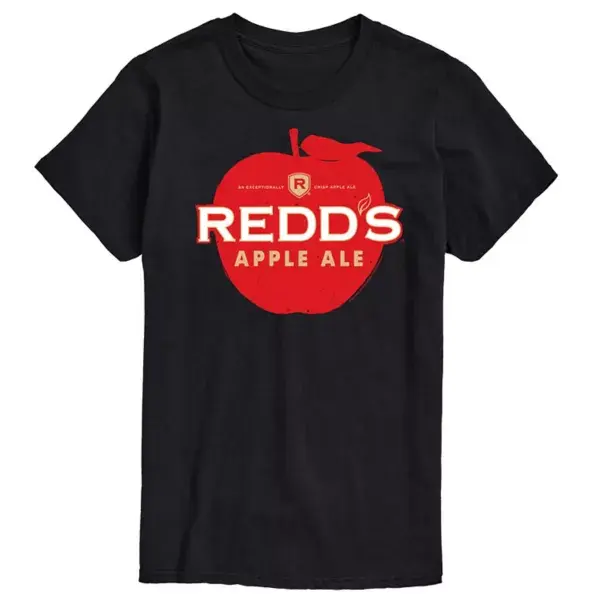 Мужская футболка с графическим логотипом Redd's Apple Ale Licensed Character, черный
Мужская футболка с графическим логотипом Redd's Apple Ale Licensed Character, черный