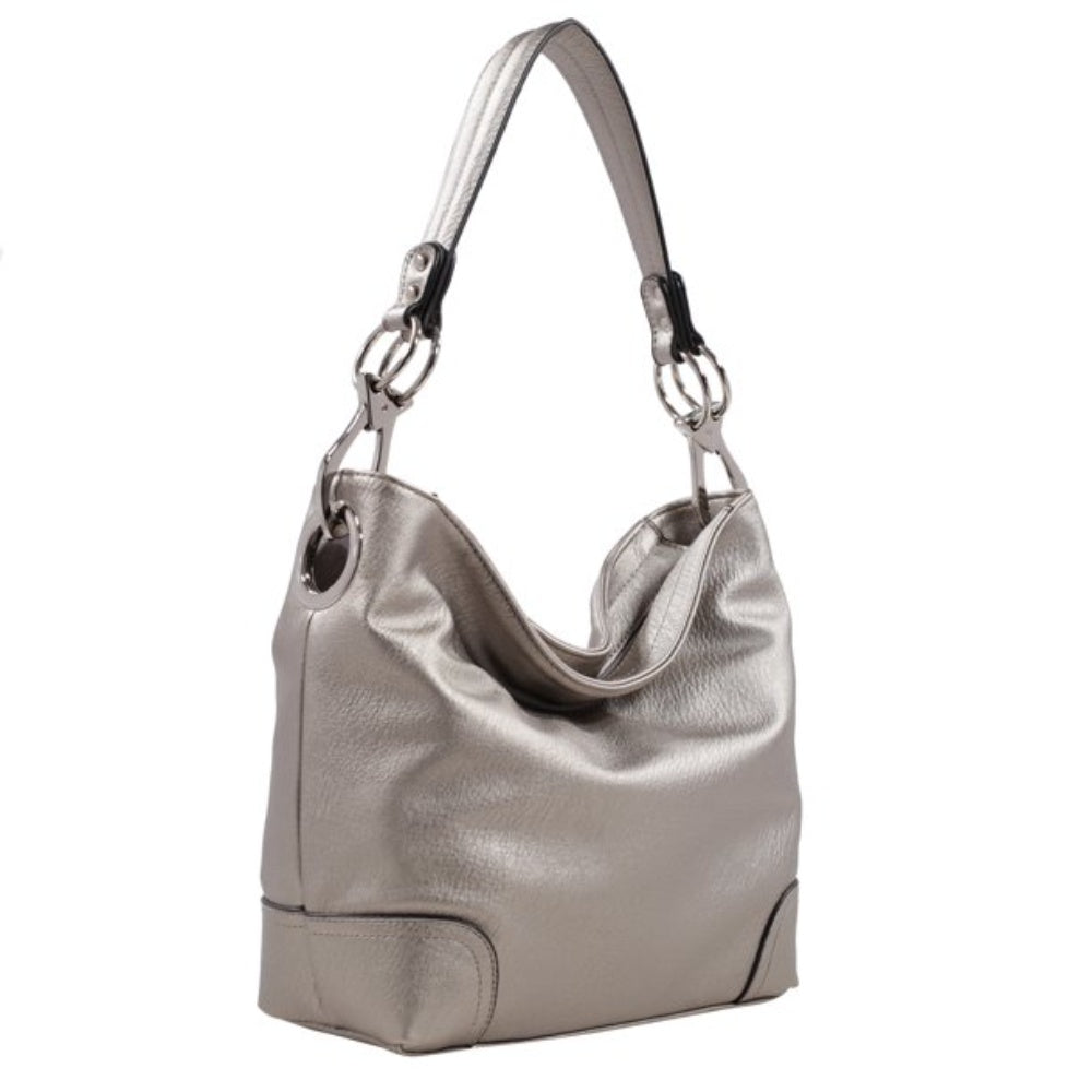 Сумка Emily Hobo от Mia K для женщин из веганской кожи с несколькими отделениями MKF, Pewter
Сумка Emily Hobo от Mia K для женщин из веганской кожи с несколькими отделениями MKF, Pewter