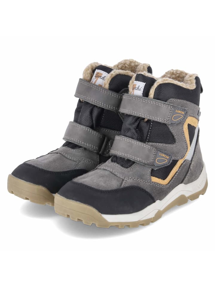 Ботинки без застежек серого цвета Lurchi
Ботинки без застежек серого цвета Lurchi