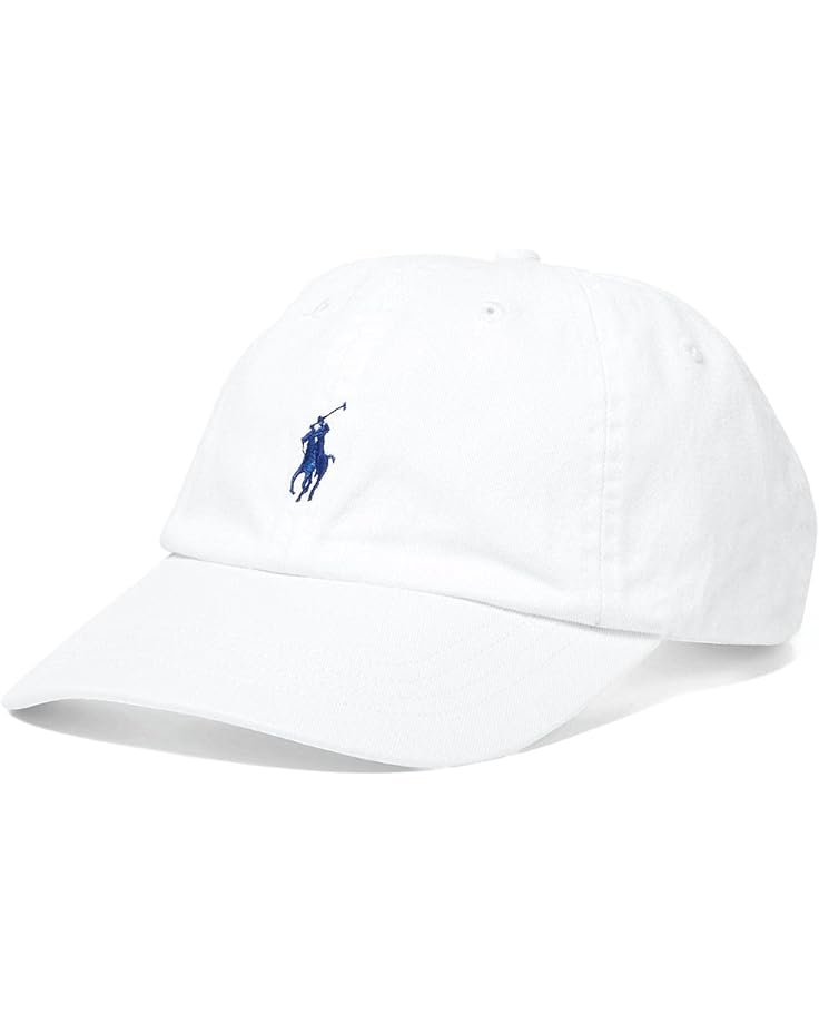 Мужская классическая кепка-чино Polo Ralph Lauren, White/Marlin Blue
Мужская классическая кепка-чино Polo Ralph Lauren, White/Marlin Blue