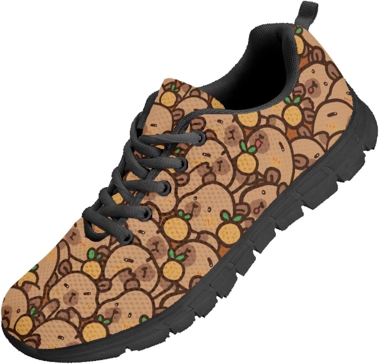 Мужские легкие дышащие кроссовки Funnydude с сеткой и классической шнуровкой, Capybara
Мужские легкие дышащие кроссовки Funnydude с сеткой и классической шнуровкой, Capybara