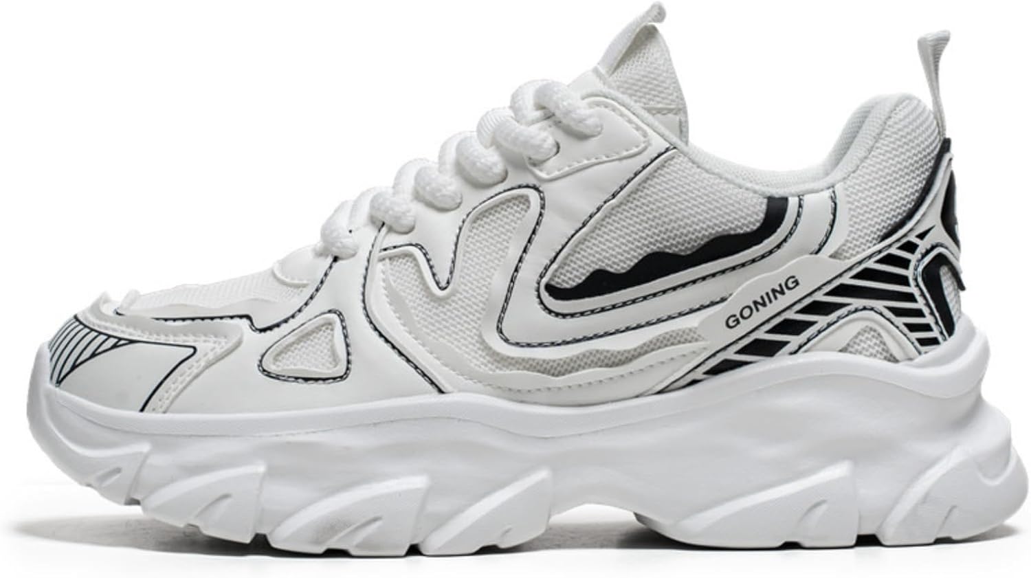 Мужские кроссовки для разных видов спорта, дышащая сетка - для тенниса, тренировок в зале, прогулок и городского стиля, легкие Khwfjas, белый
Мужские кроссовки для разных видов спорта, дышащая сетка - для тенниса, тренировок в зале, прогулок и городского стиля, легкие Khwfjas, белый