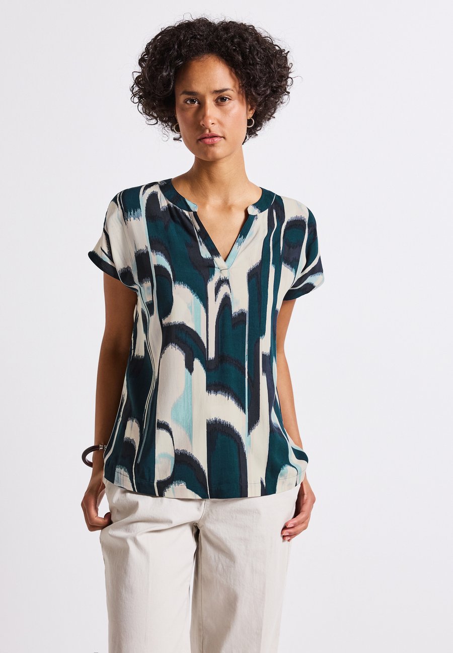 Футболка Street One GEMUSTERTES , Türkis/Blue, Синий, Футболка Street One GEMUSTERTES , Türkis/Blue
Футболка Street One GEMUSTERTES , Türkis/Blue, Синий, Футболка Street One GEMUSTERTES , Türkis/Blue