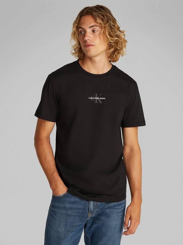 Хлопчатобумажная футболка обычного кроя с моноблоком и логотипом Calvin Klein, черный
Хлопчатобумажная футболка обычного кроя с моноблоком и логотипом Calvin Klein, черный