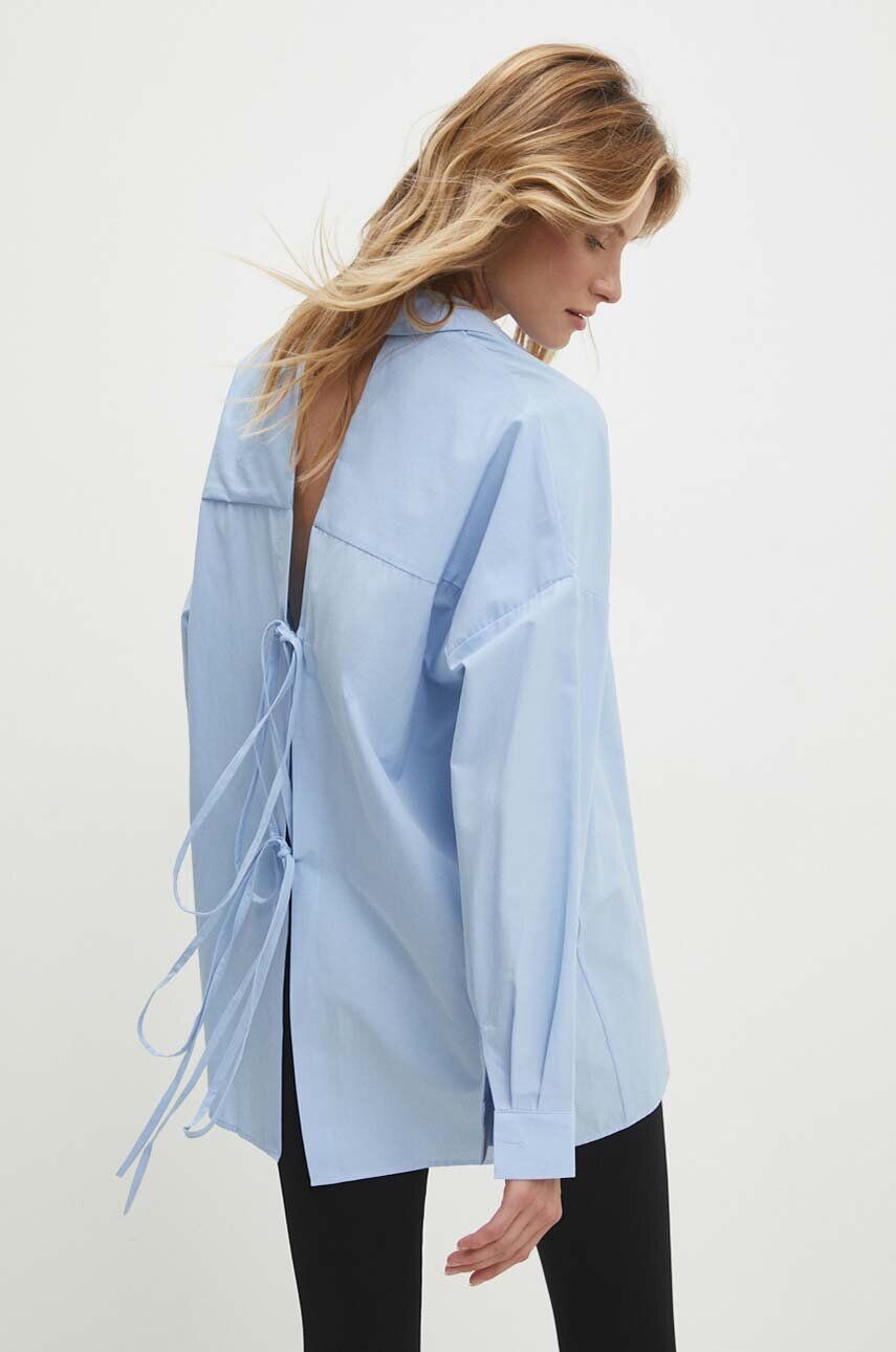 Хлопковая рубашка Answear Lab, синий
Хлопковая рубашка Answear Lab, синий