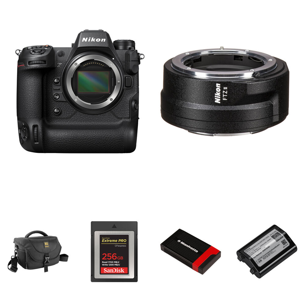 Беззеркальная камера Nikon Z9 Mirrorless Camera with FTZ II Mount Adapter and
Беззеркальная камера Nikon Z9 Mirrorless Camera with FTZ II Mount Adapter and