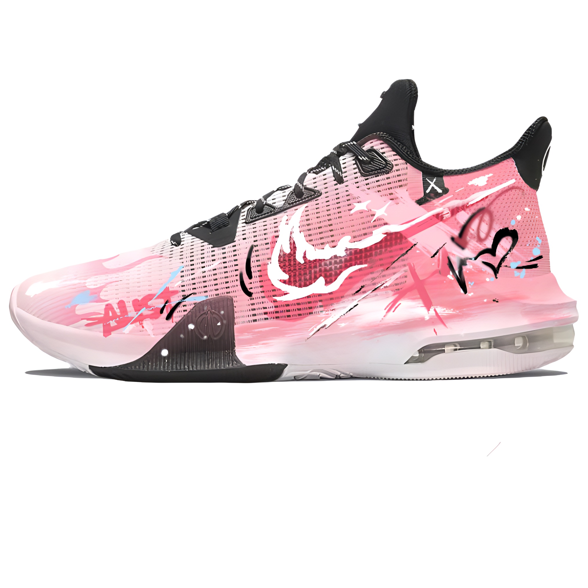Nike Кроссовки баскетбольные мужские low top Pink White с технологией Air Max, ударопоглощающие, противоскользящие, устойчивые к истиранию
Nike Кроссовки баскетбольные мужские low top Pink White с технологией Air Max, ударопоглощающие, противоскользящие, устойчивые к истиранию
