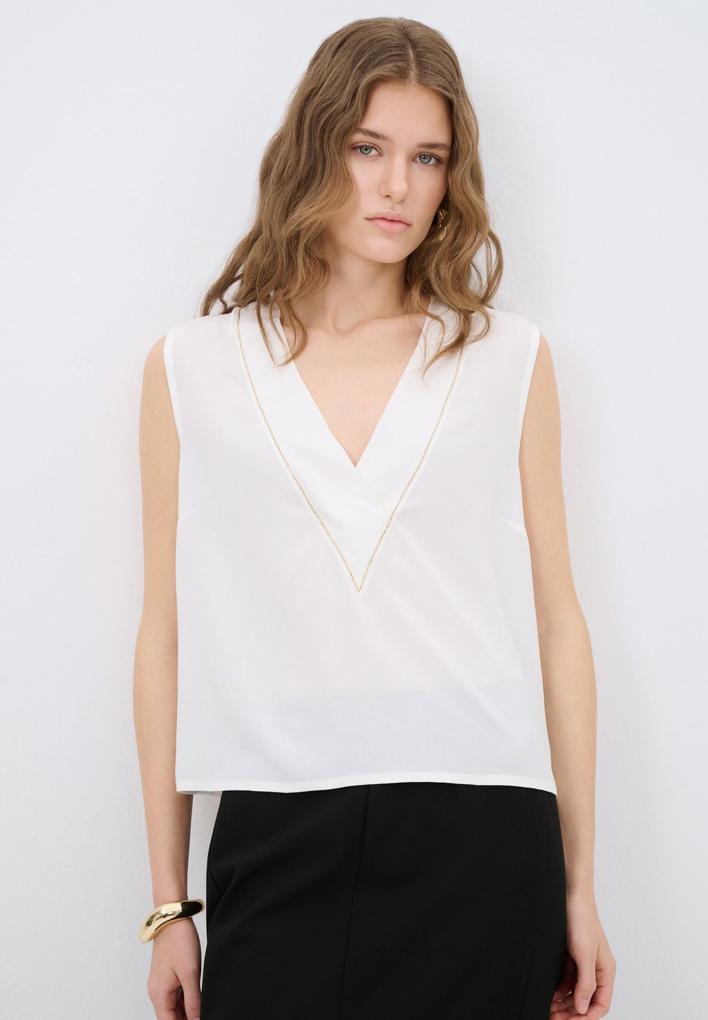 Блуза adL, белый 
Блуза adL, белый