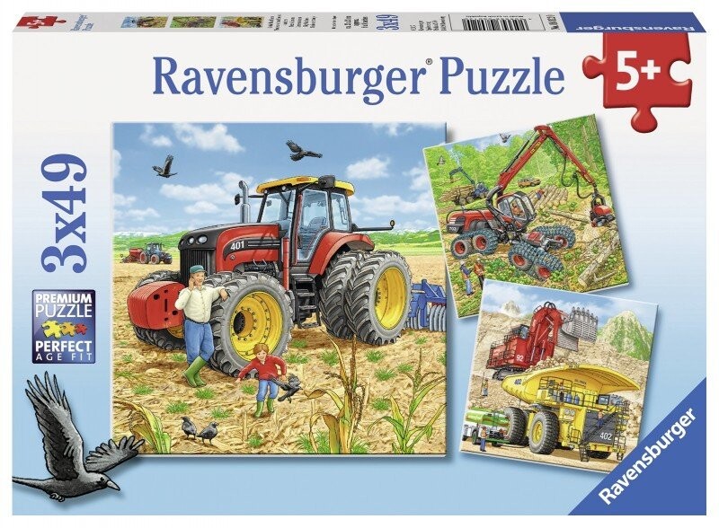 Пазл Равенсбургер, Огромные Машины, 3х49 шт. Ravensburger
Пазл Равенсбургер, Огромные Машины, 3х49 шт. Ravensburger