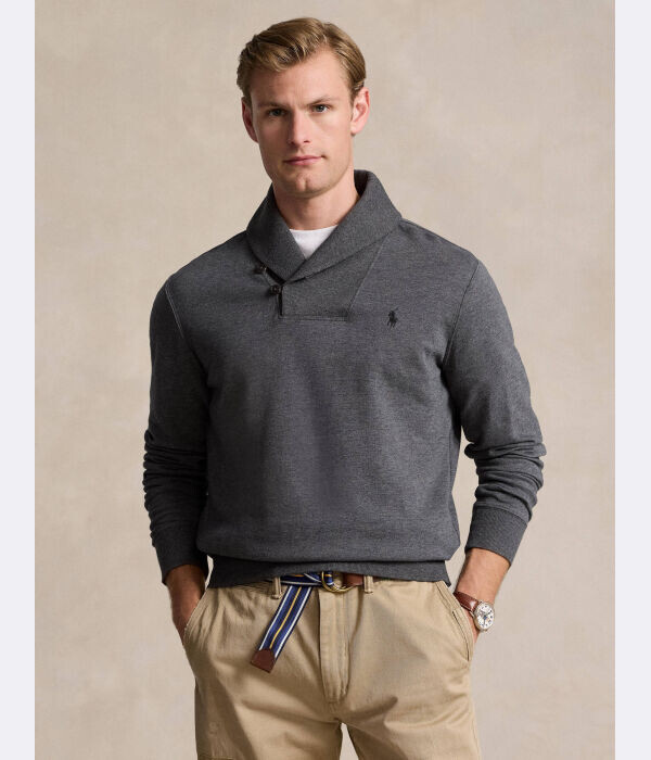 Свитер мужской Polo Ralph Lauren с воротом на пуговицах, серый
Свитер мужской Polo Ralph Lauren с воротом на пуговицах, серый