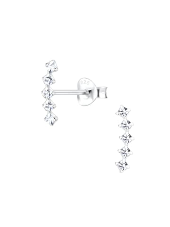 Alexander York Блестящие серьги-гвоздики из серебра 925 пробы, комплект из 2 штук
Alexander York Блестящие серьги-гвоздики из серебра 925 пробы, комплект из 2 штук