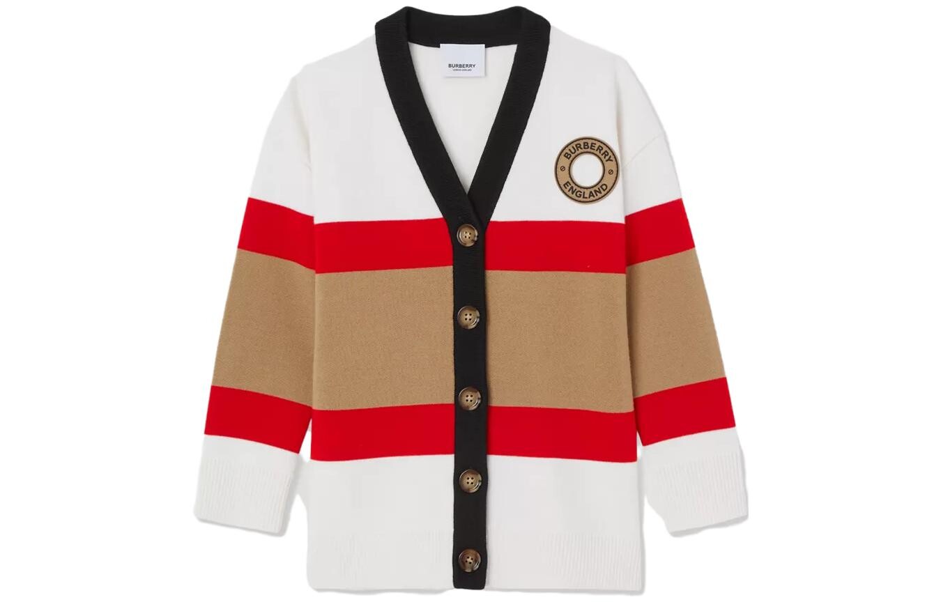 Свитер детский Burberry, белый / красный / бежевый
Свитер детский Burberry, белый / красный / бежевый